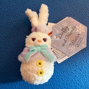 Adorable new with tags rare Duffy bunny snowman DisneySea Tokyo